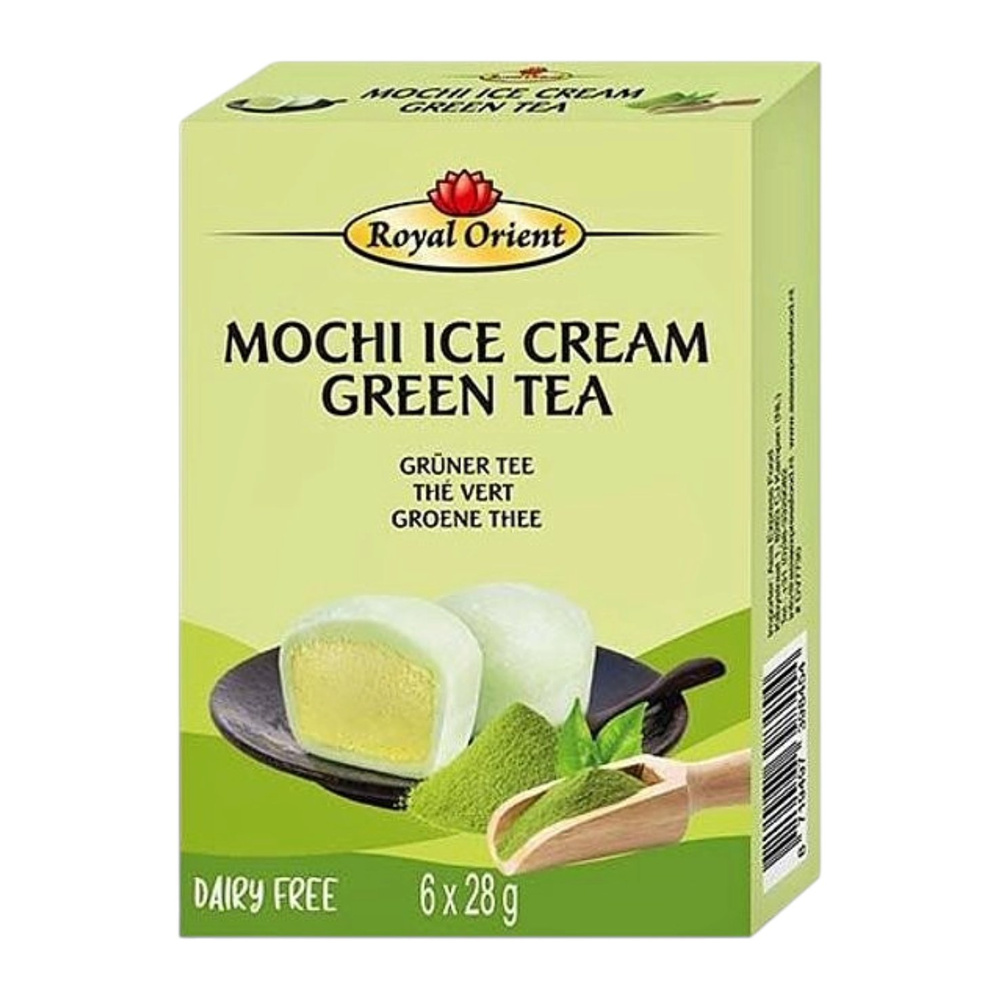 ROYALORIENT Mochi Ice Cream Green Tea 6*28g