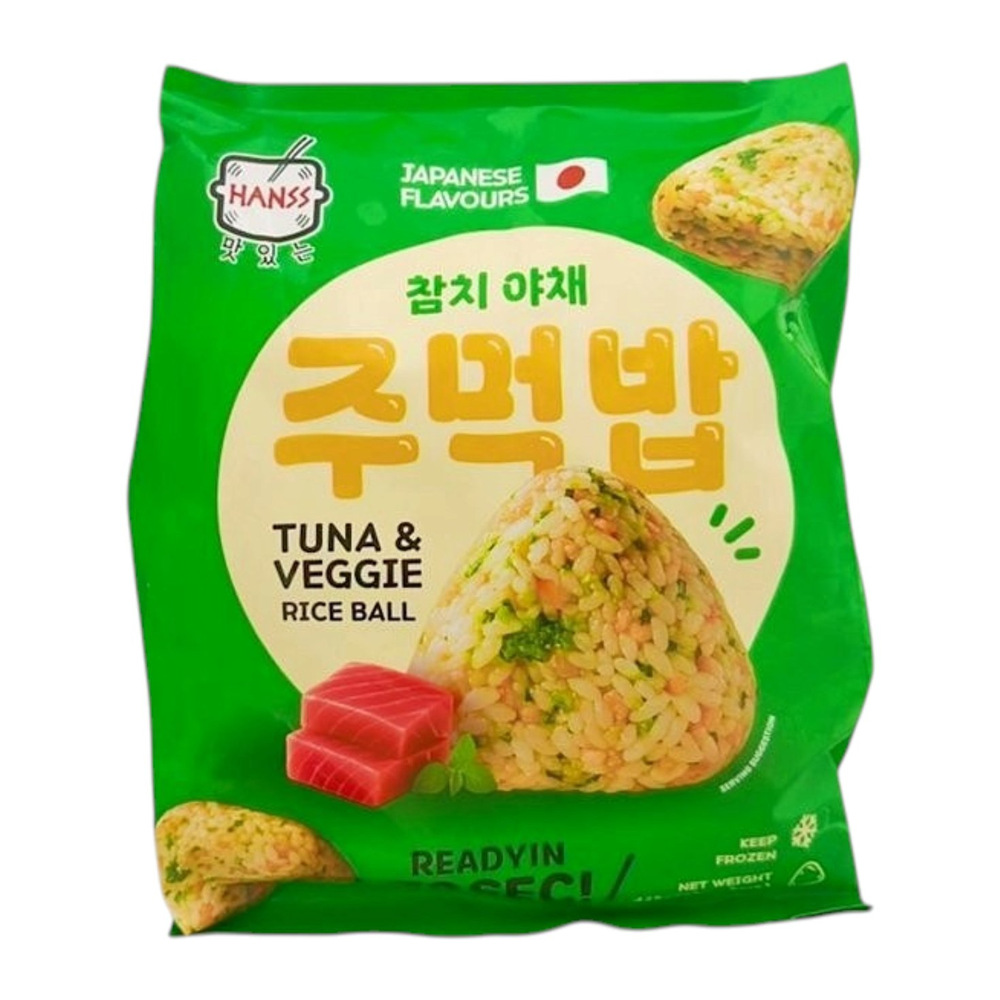 HANSS Tuna & Veggie Rice Ball 5pcs 425g