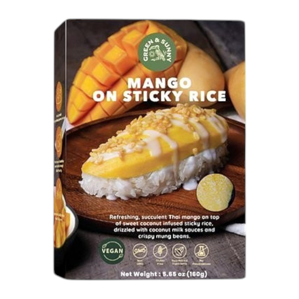 Green&Sunny Mango On Sticky Rice 160g