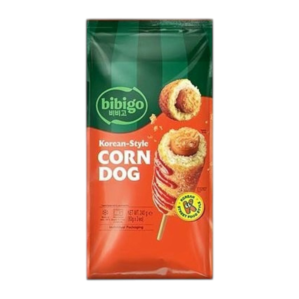 BIBIGO Corn Dog Korean Style 3 PCS 240g