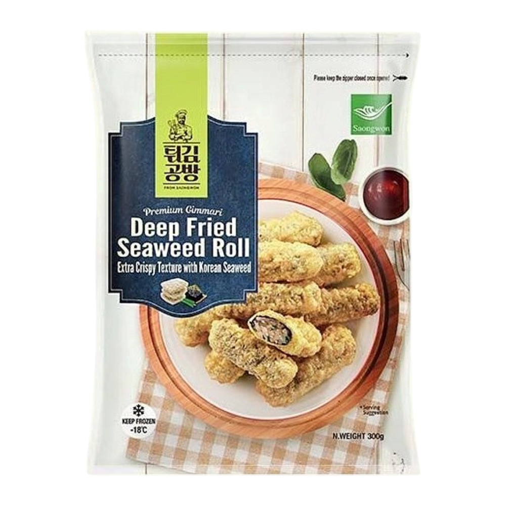 SAONGWON Deep-Fried Gimmari Seaweed Roll 300g