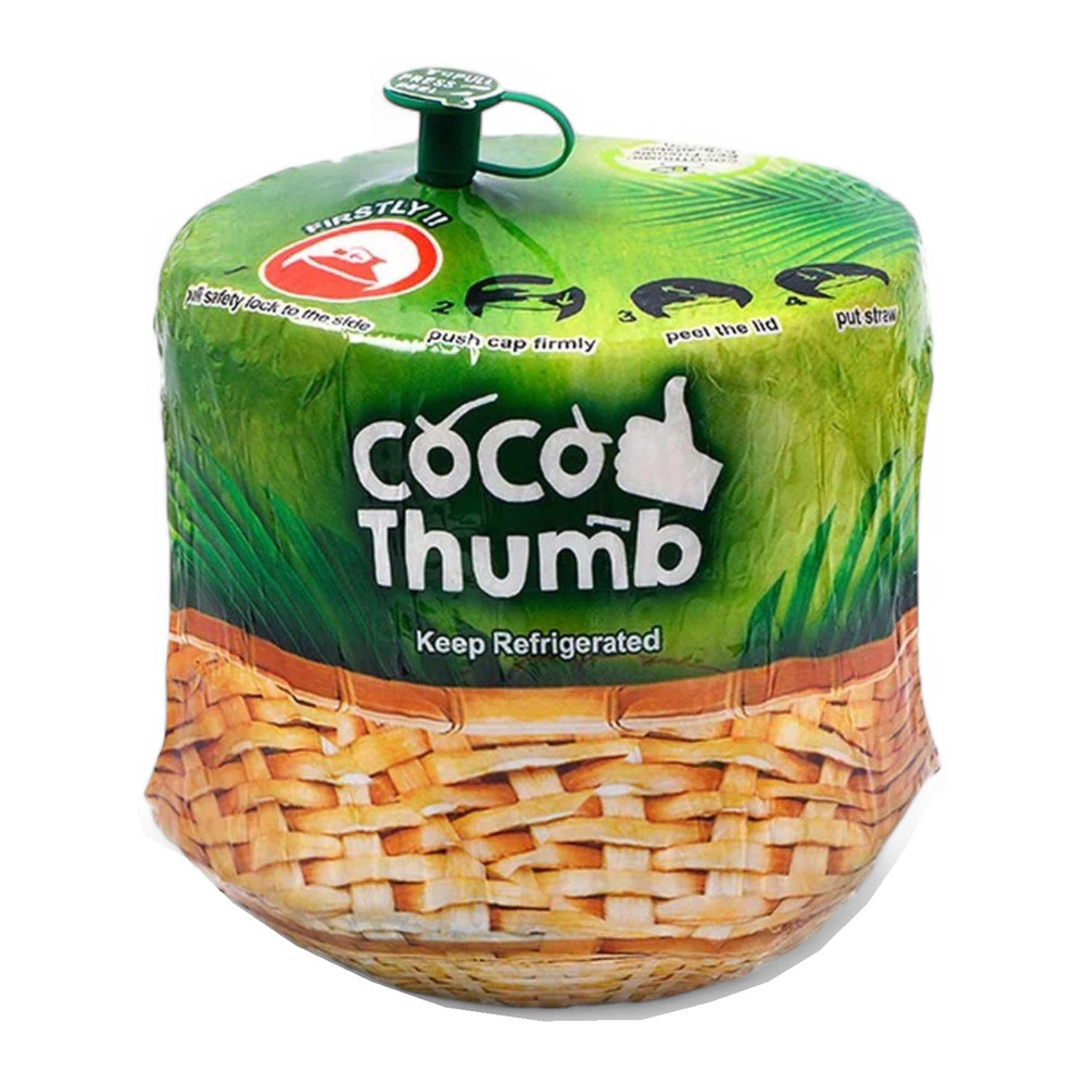 Fresh Young Coconut with Straw