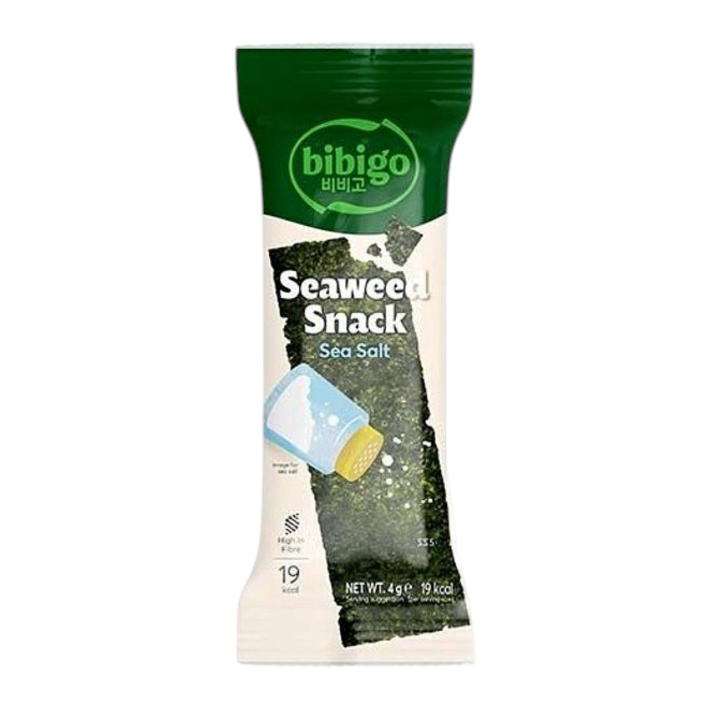 BIBIGO Seaweed Snack Sea Salt 4g