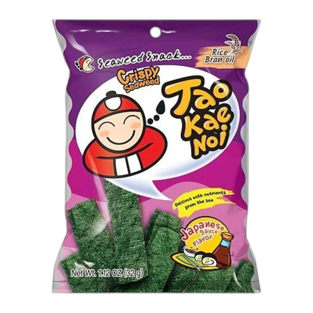 Taokaenoi Crispy Seaweed Japanese Sauce Flavor 32g