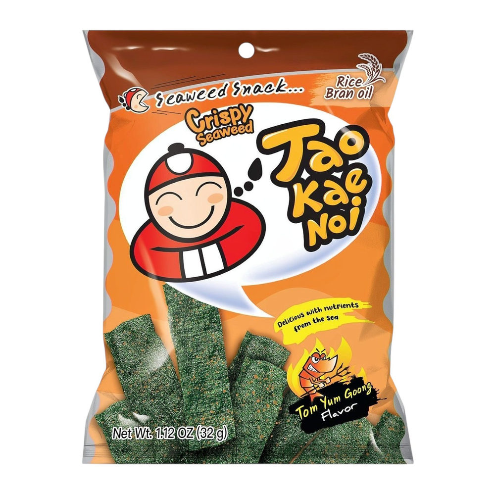 Taokaenoi Crispy Seaweed Tom Yum Flavor 32g