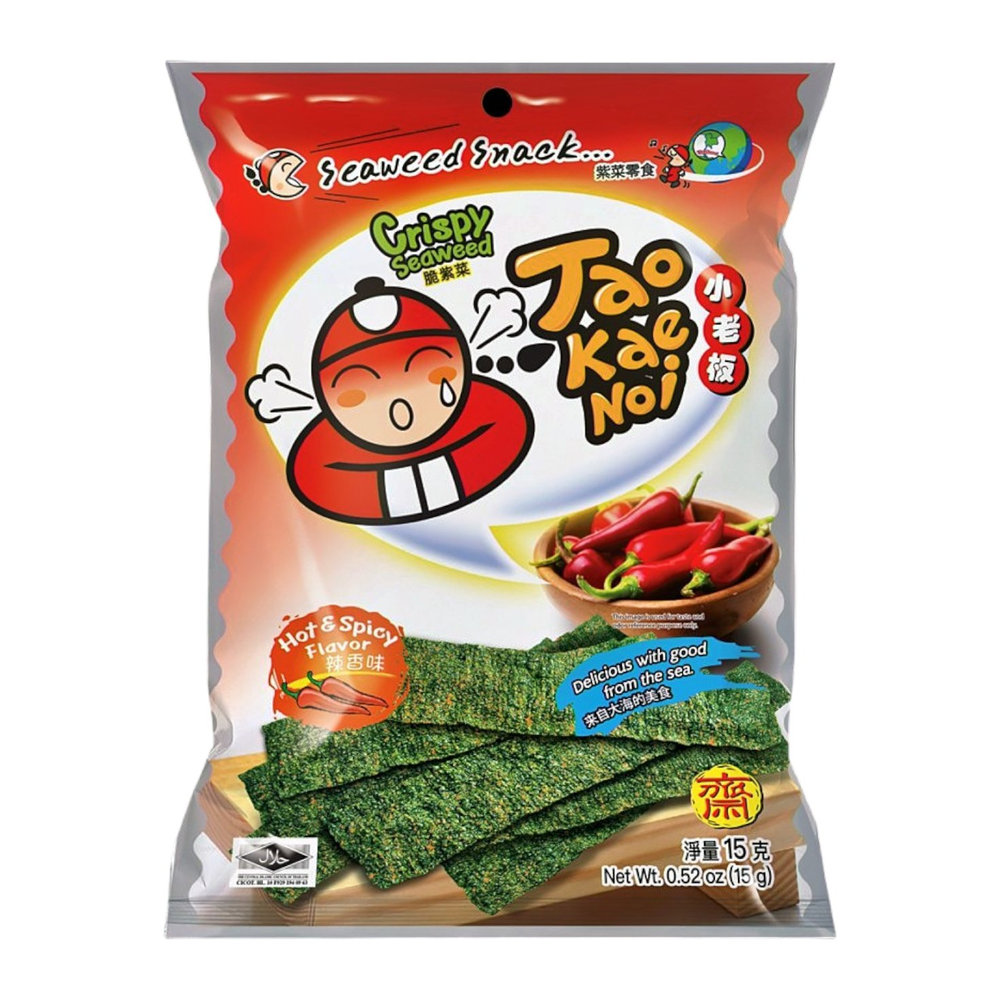 Taokaenoi Crispy Seaweed Spicy Flavor 32g