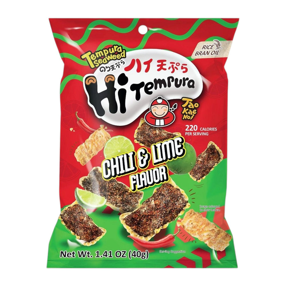 Taokaenoi Tempura Seaweed Chilli&Lime Flavor40g
