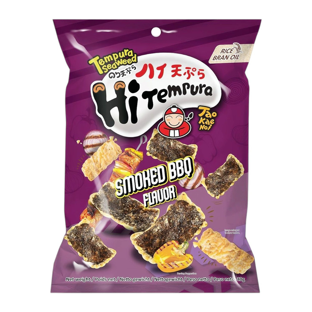 Taokaenoi Tempura Seaweed BBQ Flavor 40g