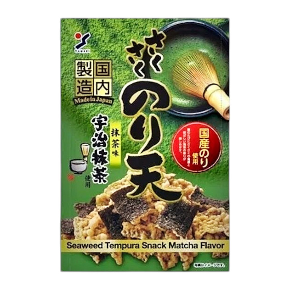 Yamaei Seaweed Tempura Snack Matcha Flavor 30g