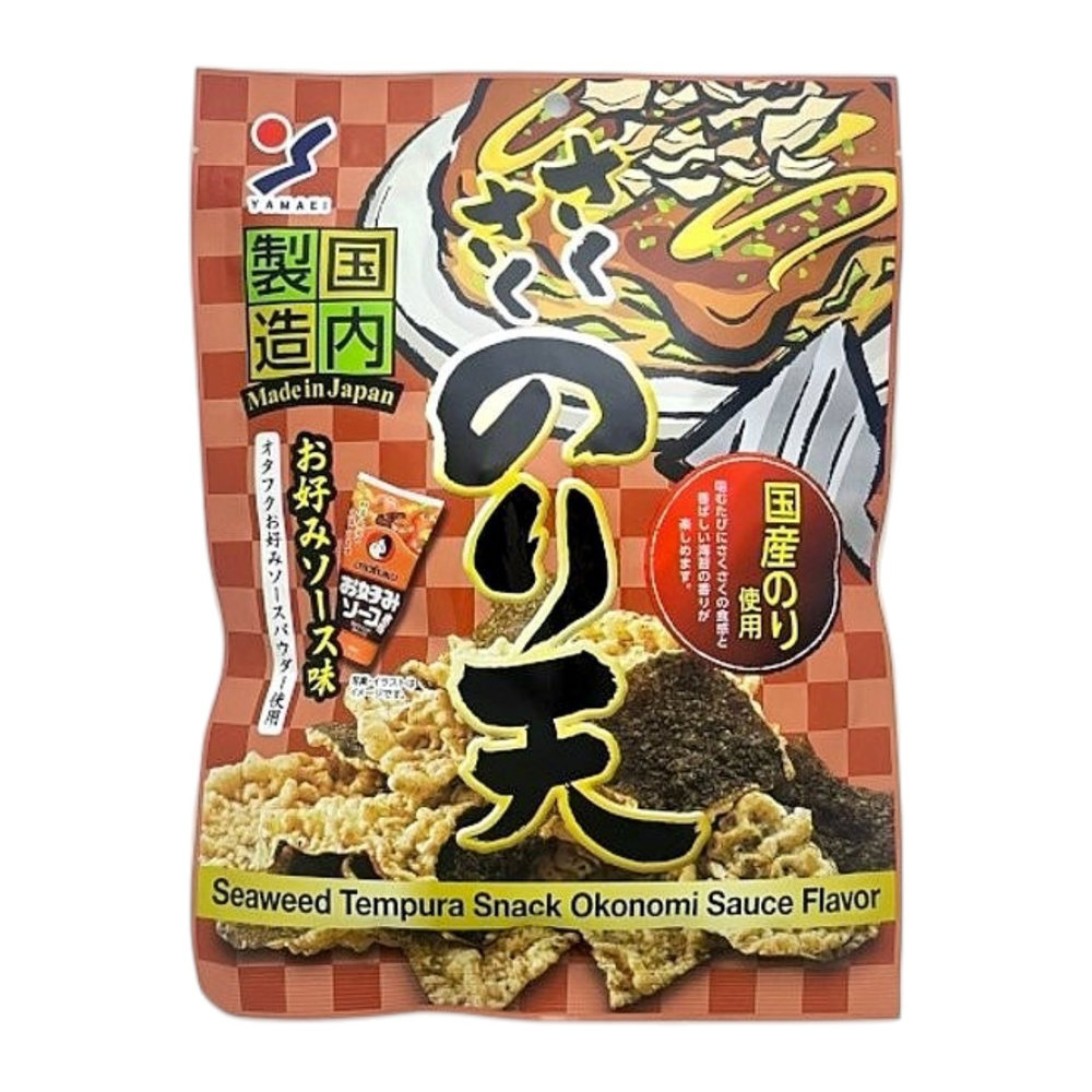 YAMAEI Seaweed Tempura Snack Okonomi Flavor 63g