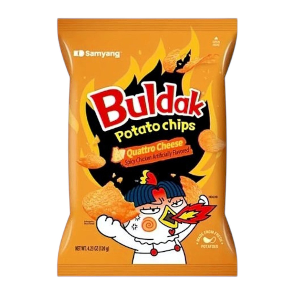 SAMYANG Buldak Potato Chips Quattro Cheese Flavor 55g