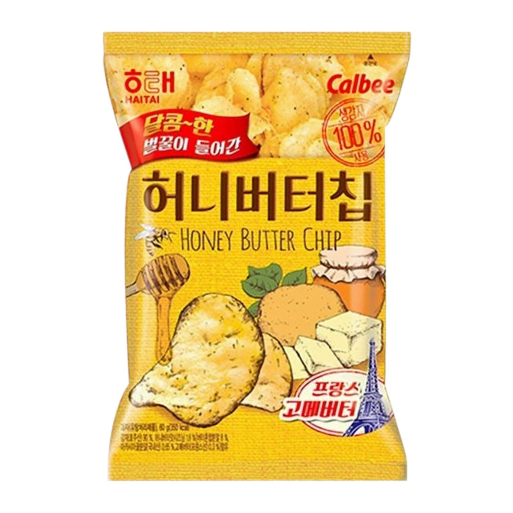 Calbee Haitai Potato Chips Honey Butter Flavor 60g