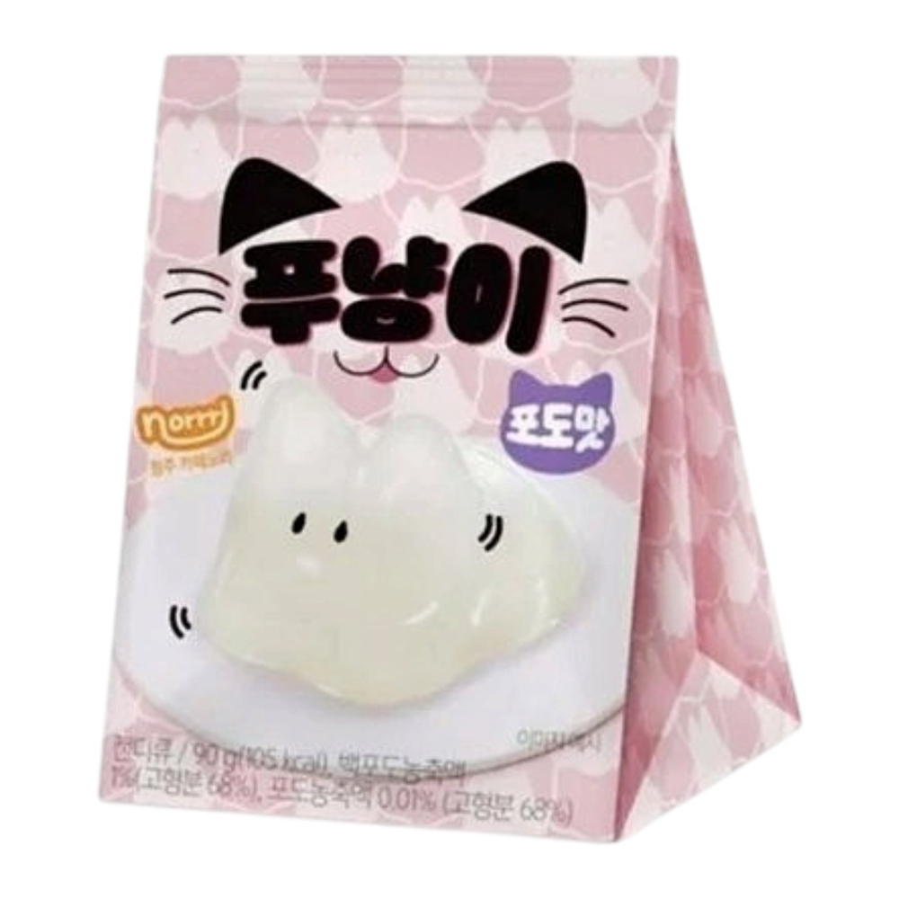 GS Punyangi Cat Pudding Jelly Grape Flavor 90g