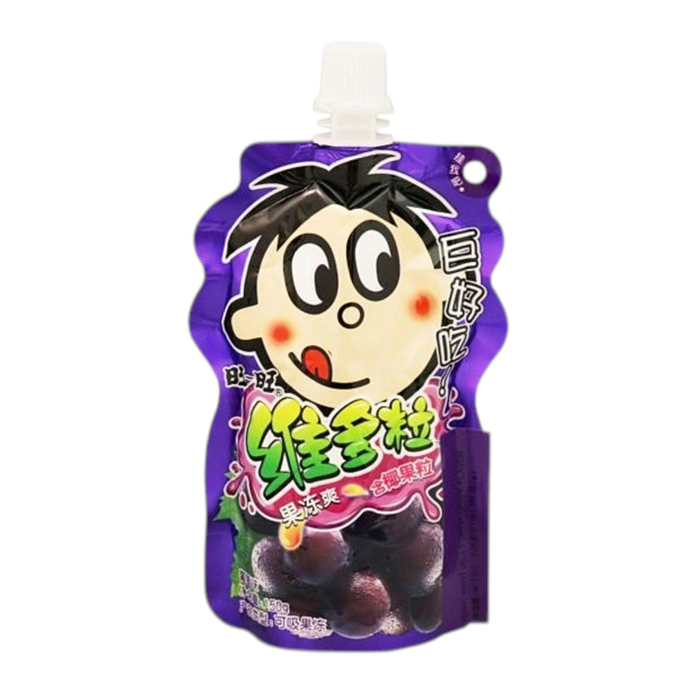 WANTWANT Jelly Drink Grape Flavor 150g