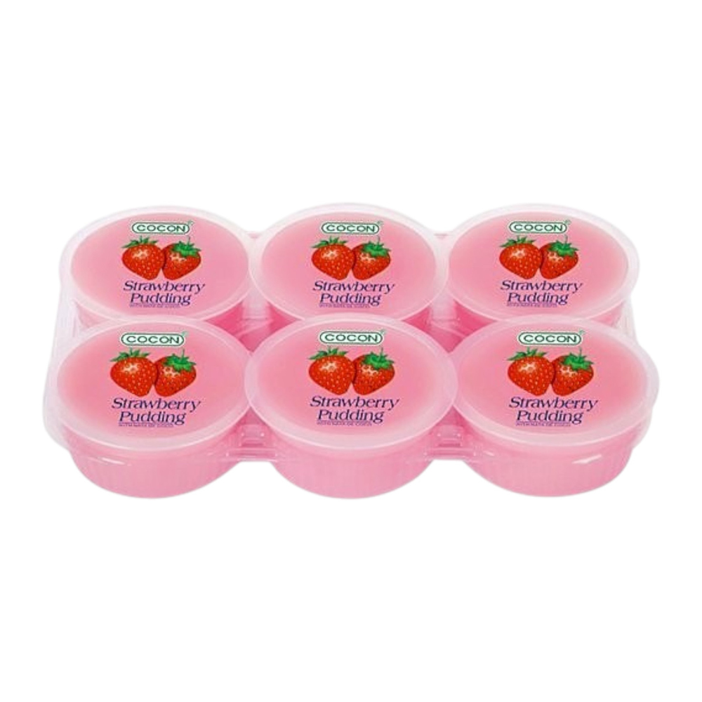 Cocon Strawberry Pudding Nata de Coco 480g