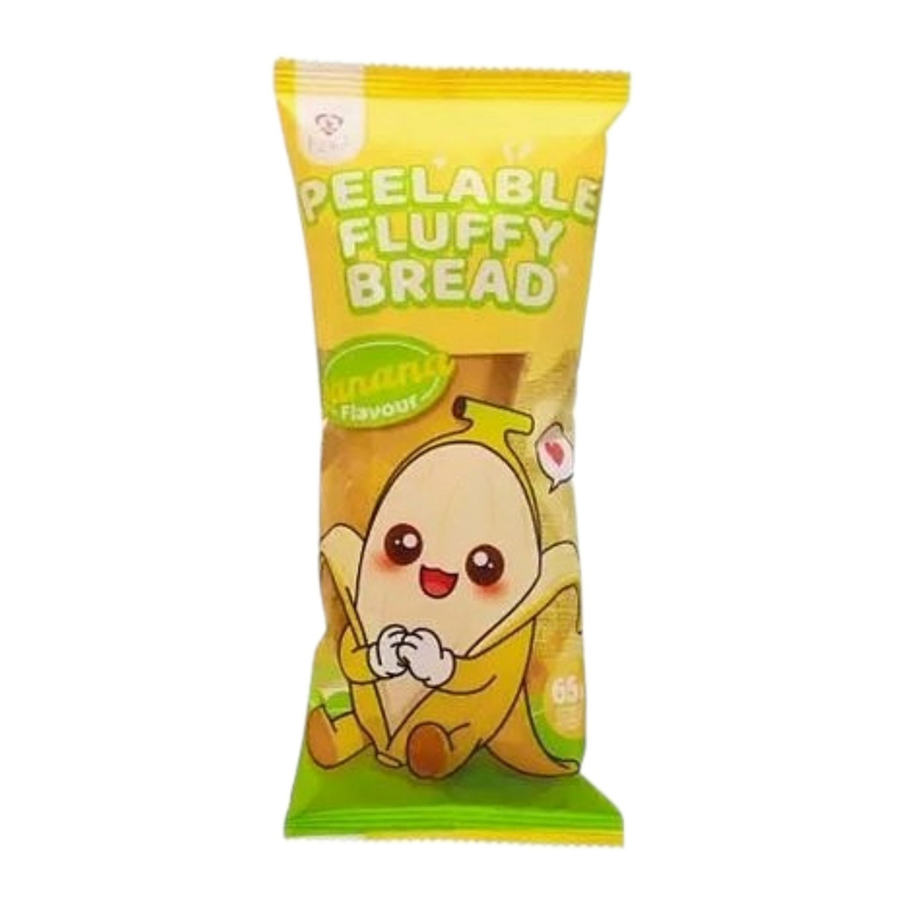 TOKIMEKI Peelable Fluffy Bread Banana Flavor 65g