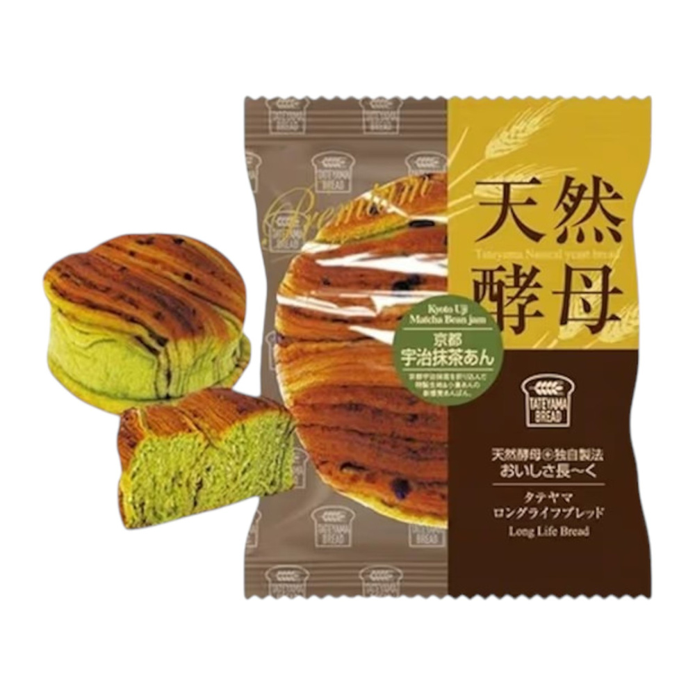 Natural Yeast Bread Uji Matcha 95g