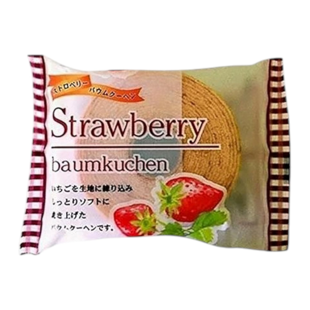 Atom Baumkuchen Strawberry Flavor 80g
