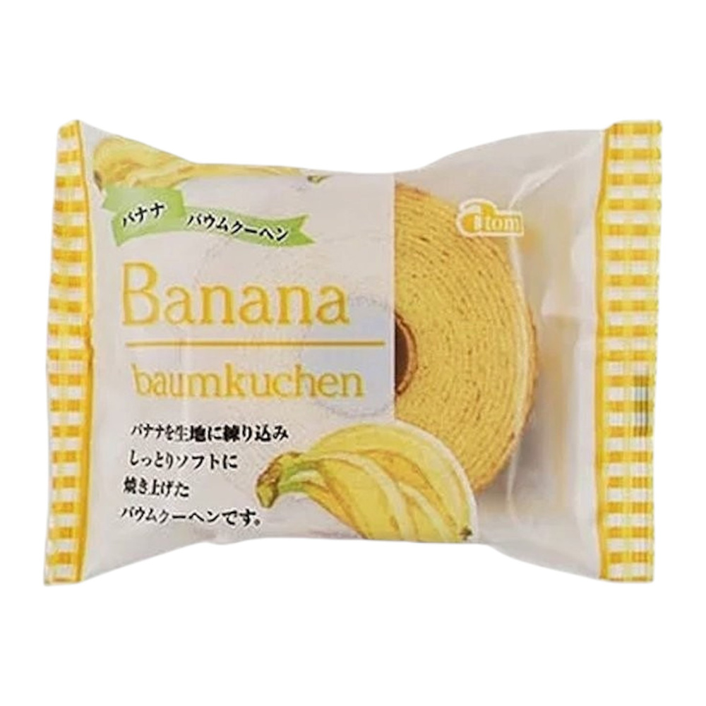 Atom Baumkuchen Banana Flavor 80g