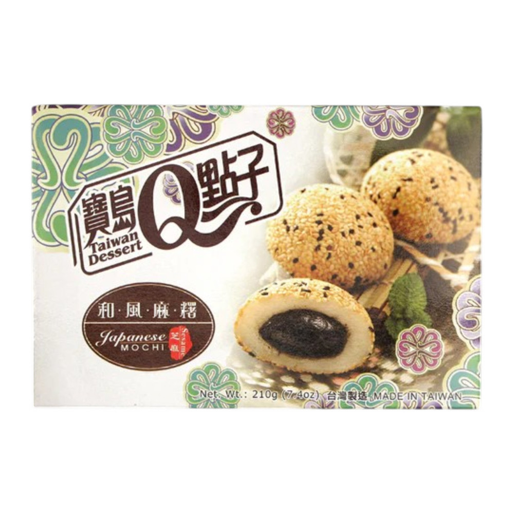 TAIWAN DESSERT Chewy Japanese Sesame Mochi 210g