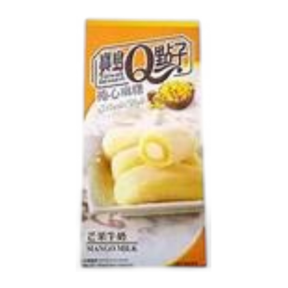 TAIWAN DESSERT Mango Milk Flavor Curled Mochi 150g