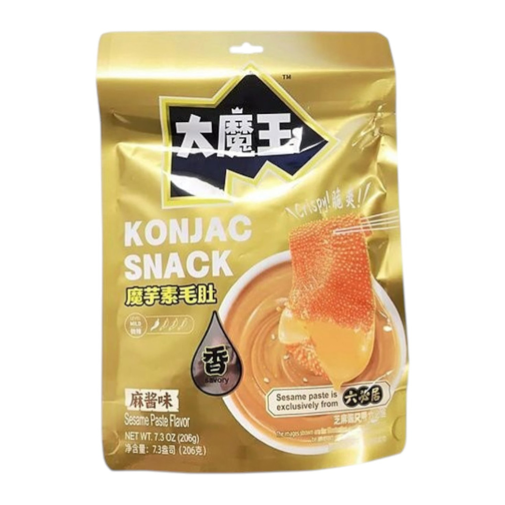 YJPZ MOWON Konjac Snack Sesame Paste Flavor 206g