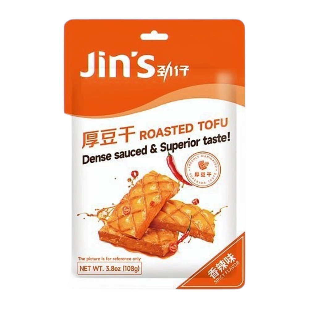 Jin's Roasted Tofu Spicy Flavor 108g