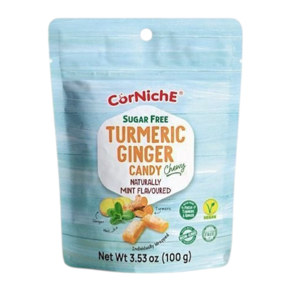 Corniche Turmeric Ginger Candy Mint Flavor 100g