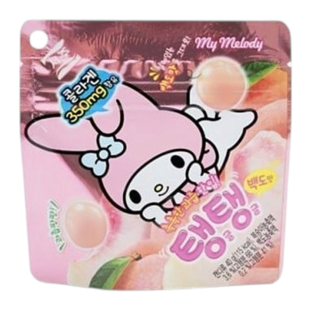 Seoju Sanrio Jelly Candy Peach Flavor 40g