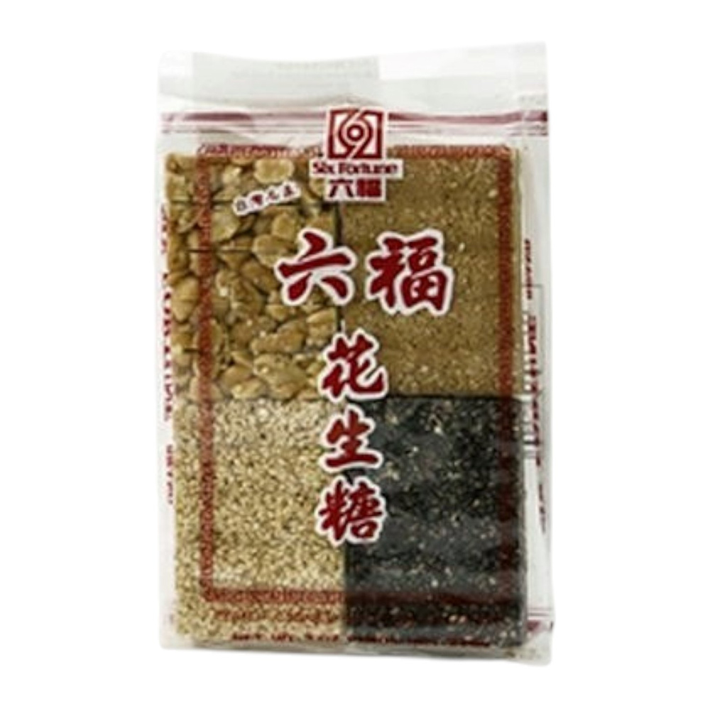 Six Fortune Peanut & Sesame Candy 170g
