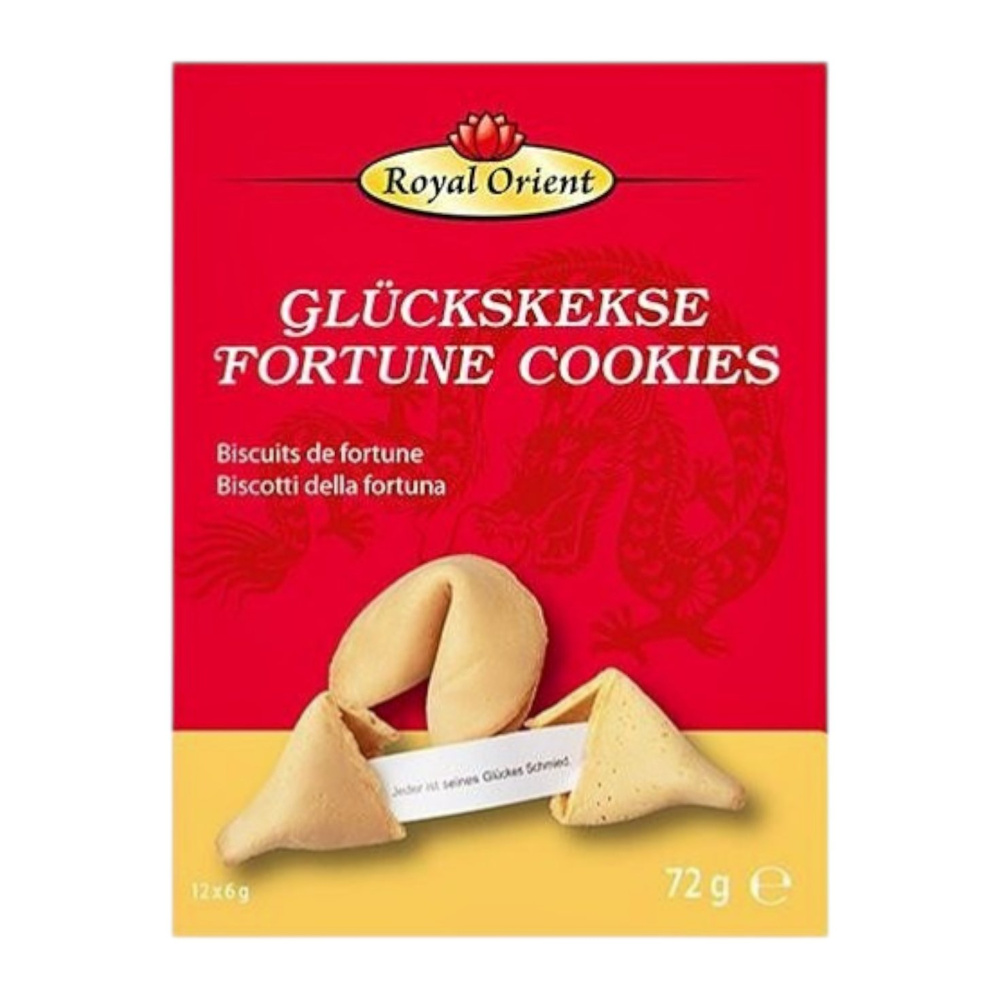 ROYAL ORIENT Fortune Cookies 12pcs 72g