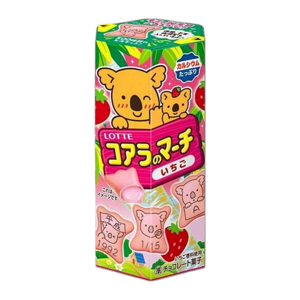 LOTTE Koala Cookie Strawberry Flavor 46g