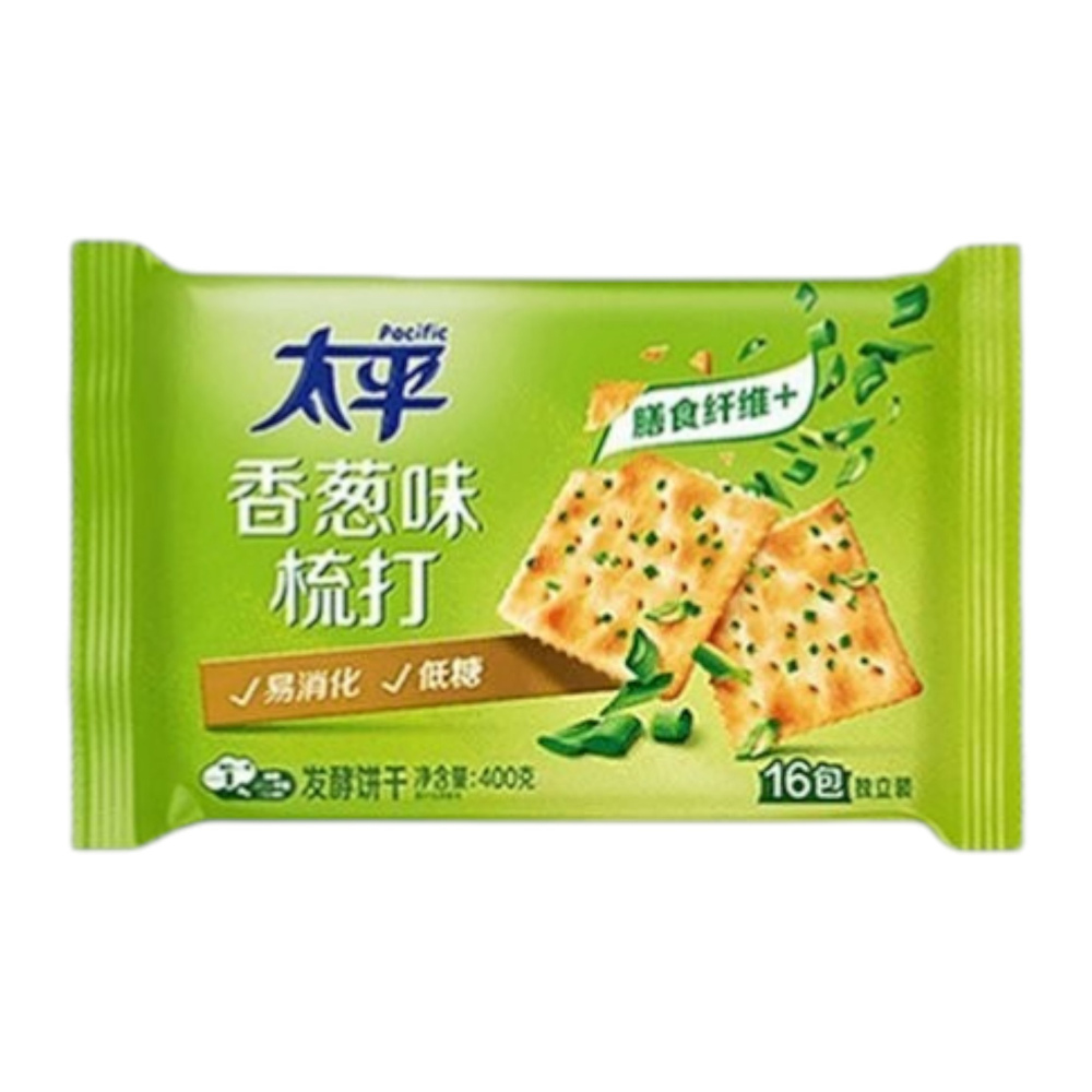 Taiping Soda Biscuit Scallion Flavor 100g