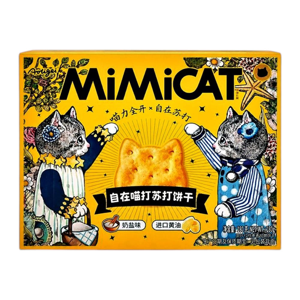 MIMICAT Soda Biscuit Salty Milk Flavor 72g