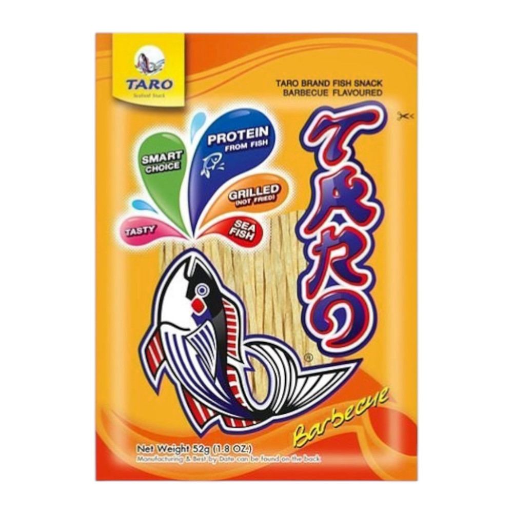 Taro Fish Snack BBQ 52g