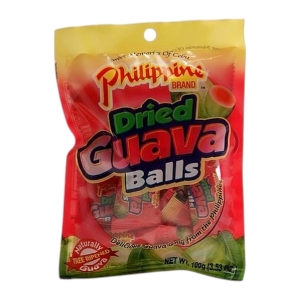 Philippine Brand Dried Guava Fruit Balls 100g