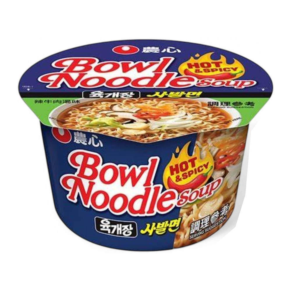 Nongshim bowl noodle hot&spicy flavor 100g