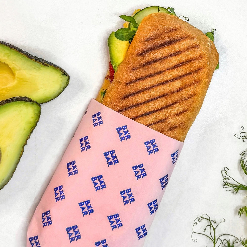 Iso Hummus & Avo Sandwich