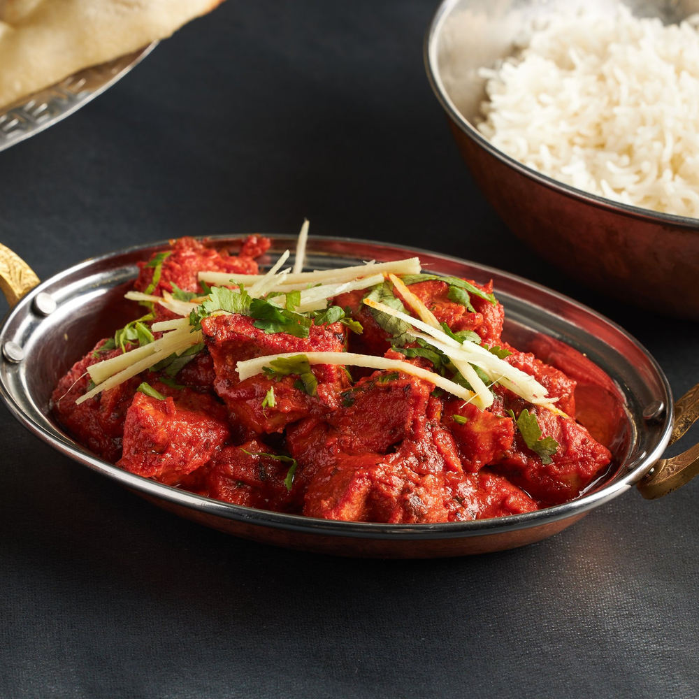 16. CHICKEN TIKKA MASALA🌶🌶 (G)